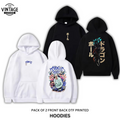 Pack of 2 DTF Printed Hoodies