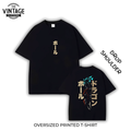 Goku Oversized Dropshoulder Tee - DTF Printed Tshirt for Men and Women