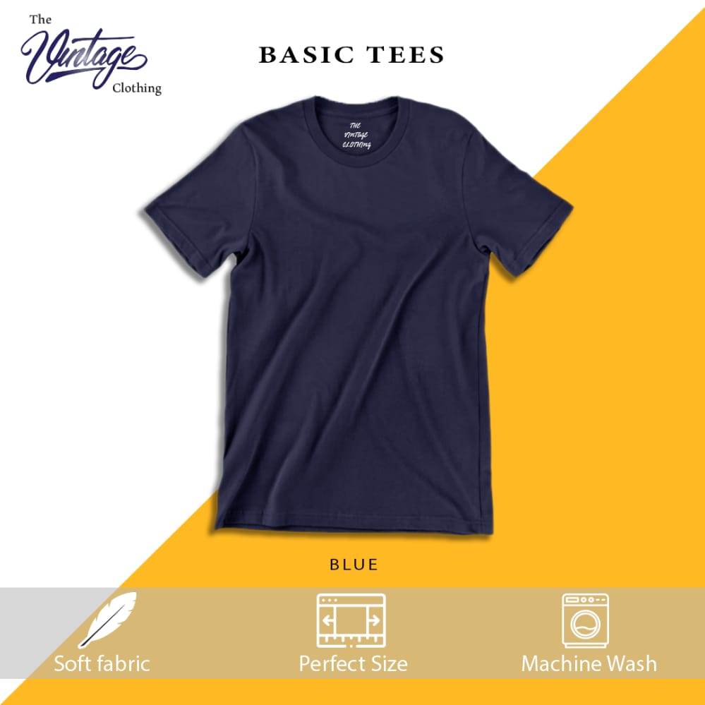 Pack of 4 plain Half sleeves T-Shirt