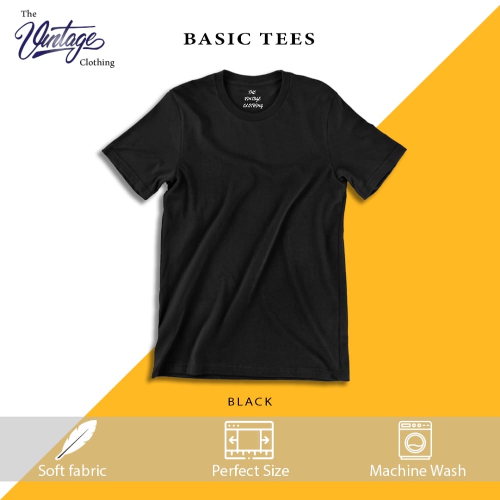 Pack of 4 plain Half sleeves T-Shirt