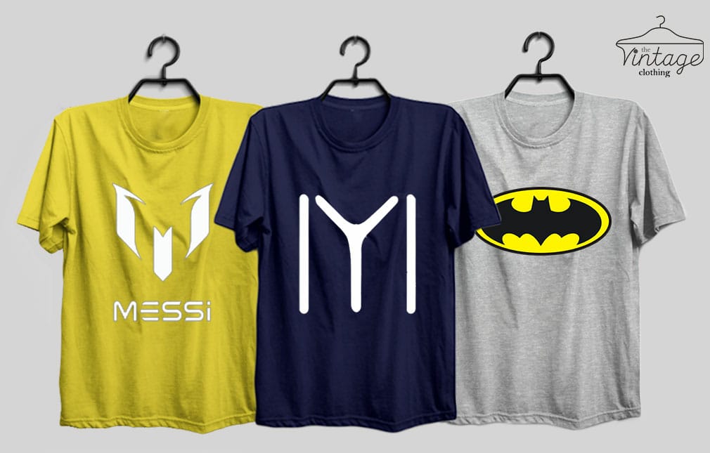 Pack of 3 Printed T-Shirts