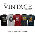 Pack of 5 Printed T-Shirt