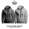 Pack of 2 Basic Hoodies