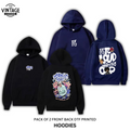 Pack of 2 DTF Printed Hoodies