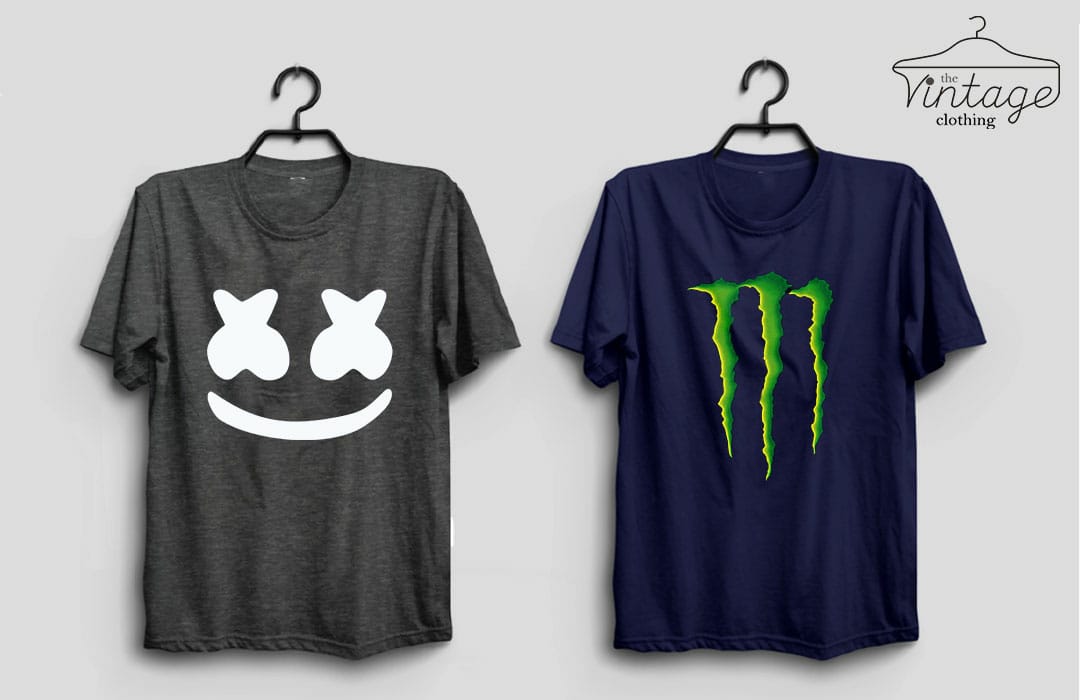 Pack of 2 Printed T-Shirt