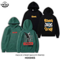 Pack of 2 DTF Printed Hoodies