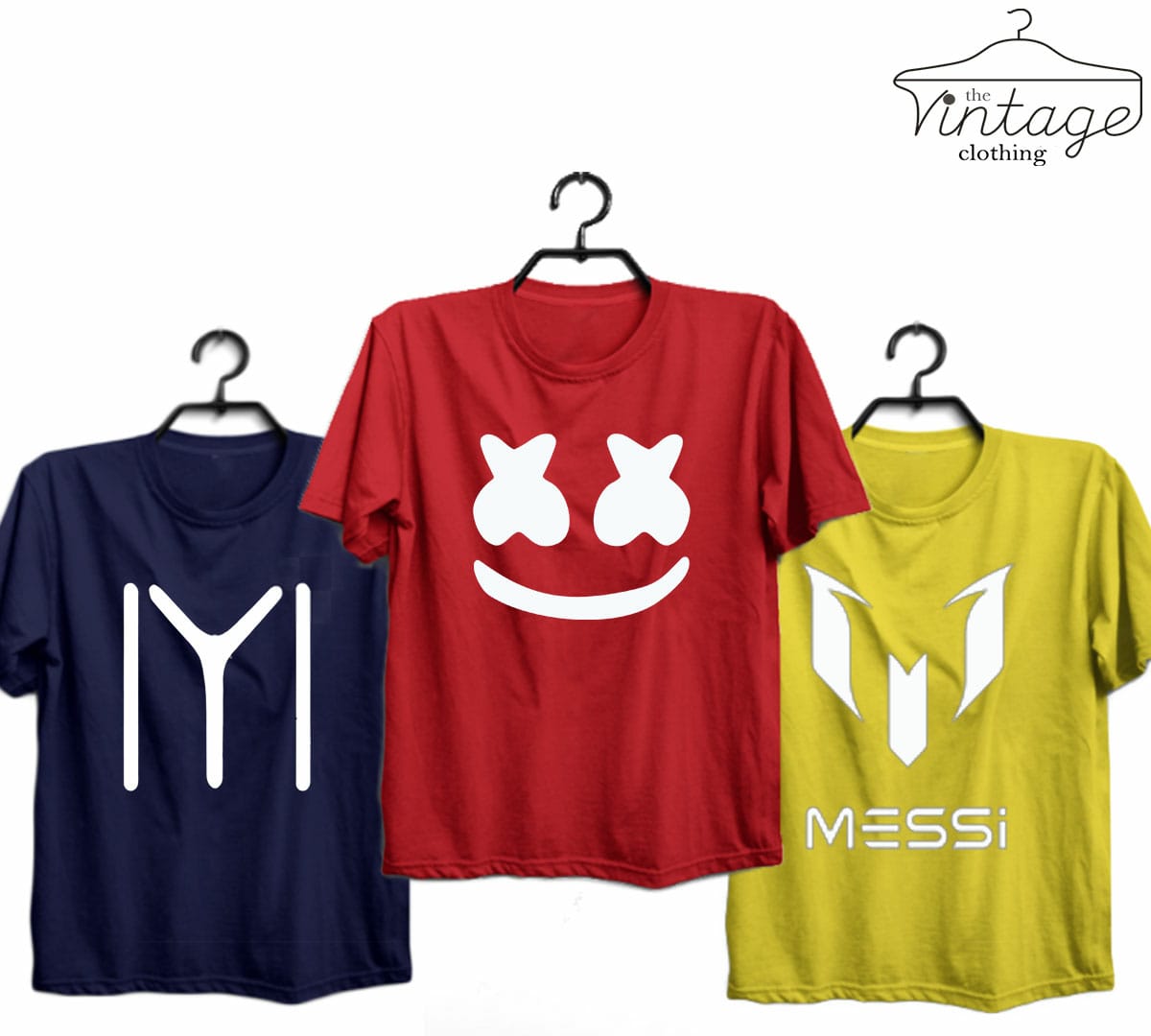Pack of 3 Printed T-Shirt