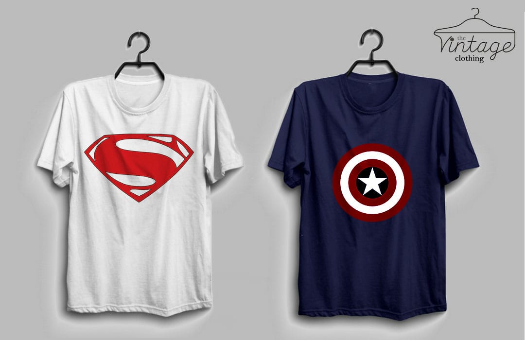 Pack of 2 Printed T-Shirt