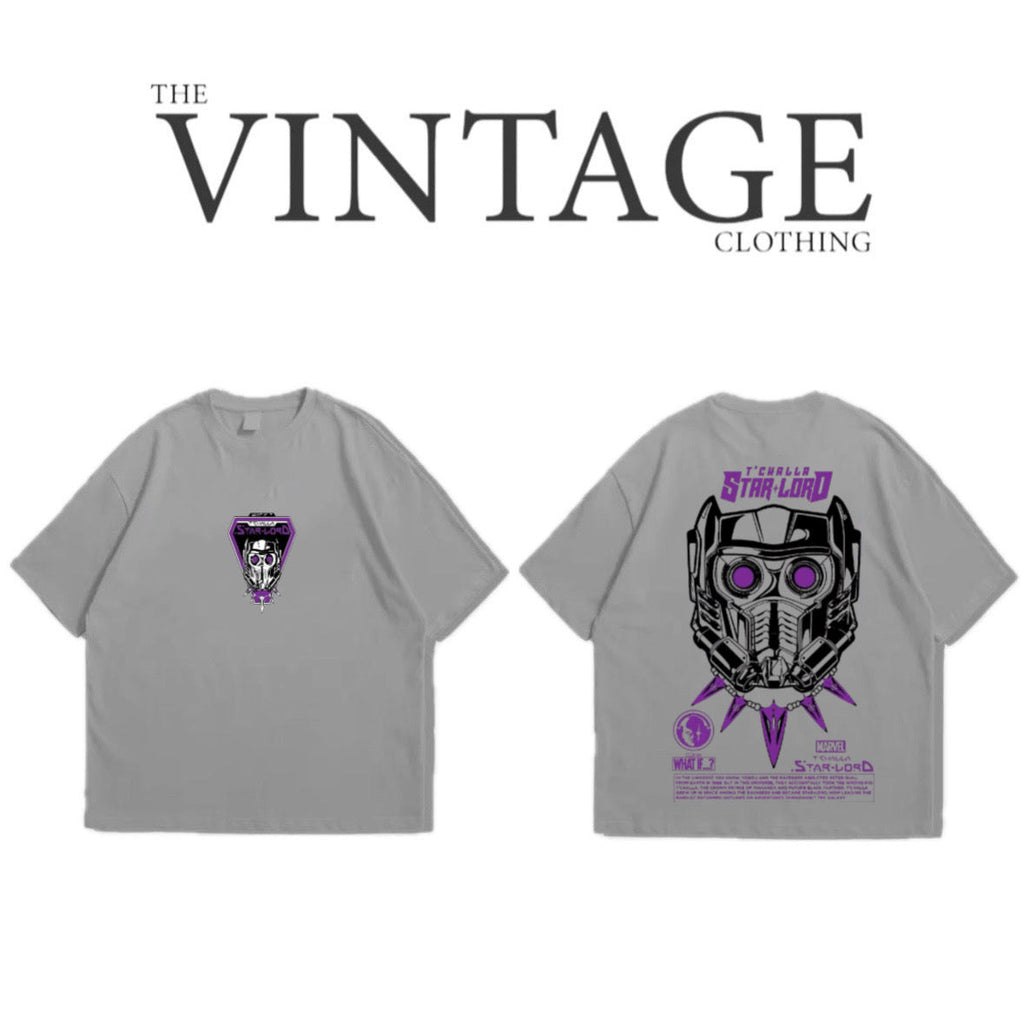 Starlord Oversized Dropshoulder Tee - DTF Printed Tshirt for Men and Women