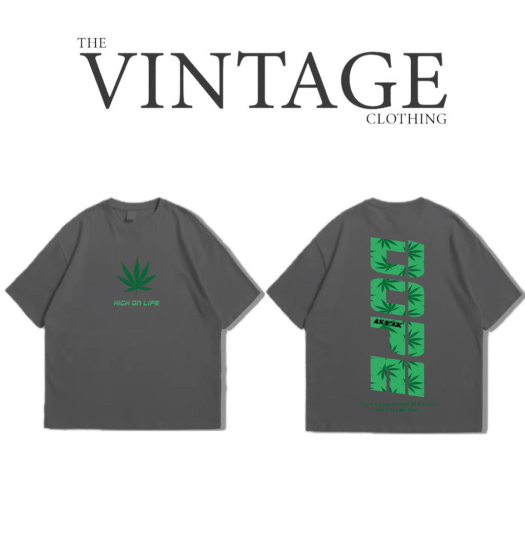 Dope Oversized Dropshoulder Tee - DTF Printed Tshirt for Men and Women