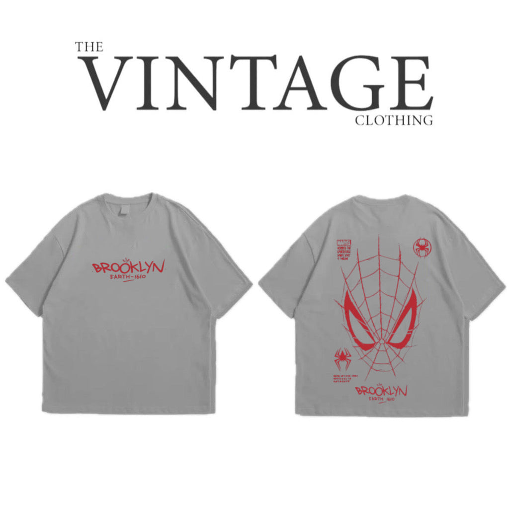 Brooklyn Oversized Dropshoulder Tee - DTF Printed Tshirt for Men and Women