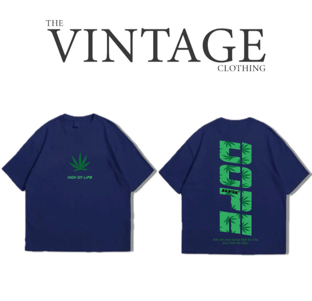 Dope Oversized Dropshoulder Tee - DTF Printed Tshirt for Men and Women