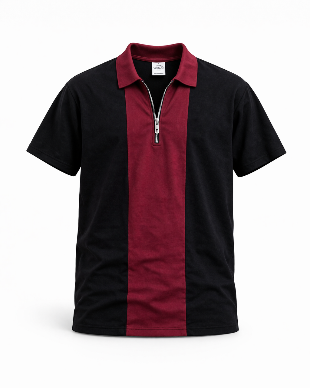 Pack of 2 Panel Zip Polo