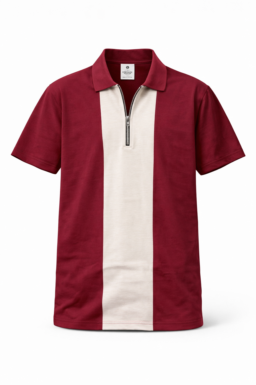 Pack of 2 Panel Zip Polo