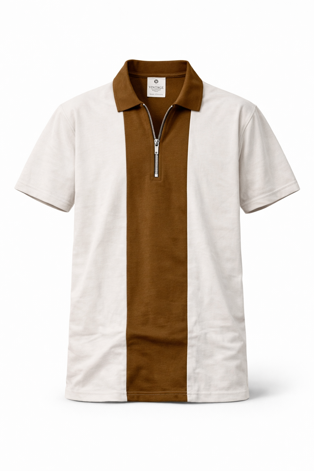 Pack of 2 Panel Zip Polo