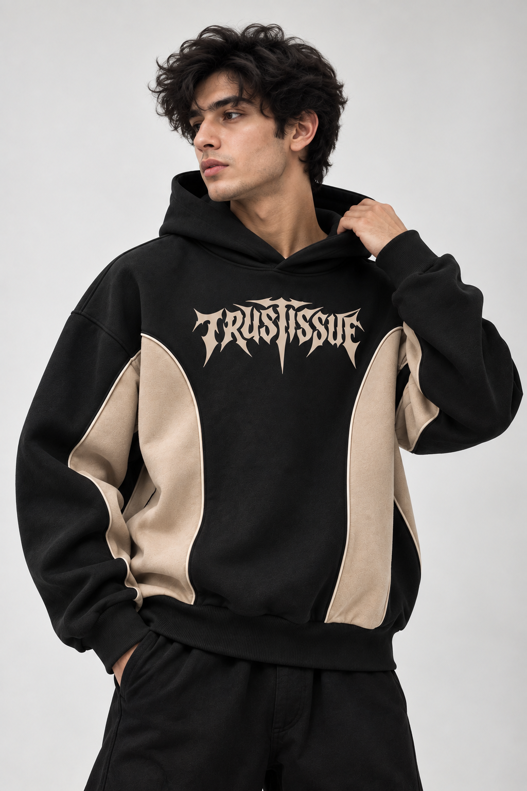 Pack of 2 Oversized Streetwear Graphic Hoodies