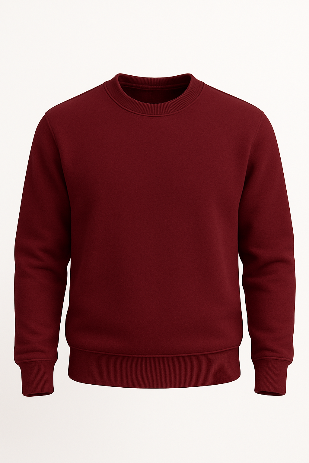 Pack of 2 Basic Maroon & Blue Premium Men’s Sweatshirt