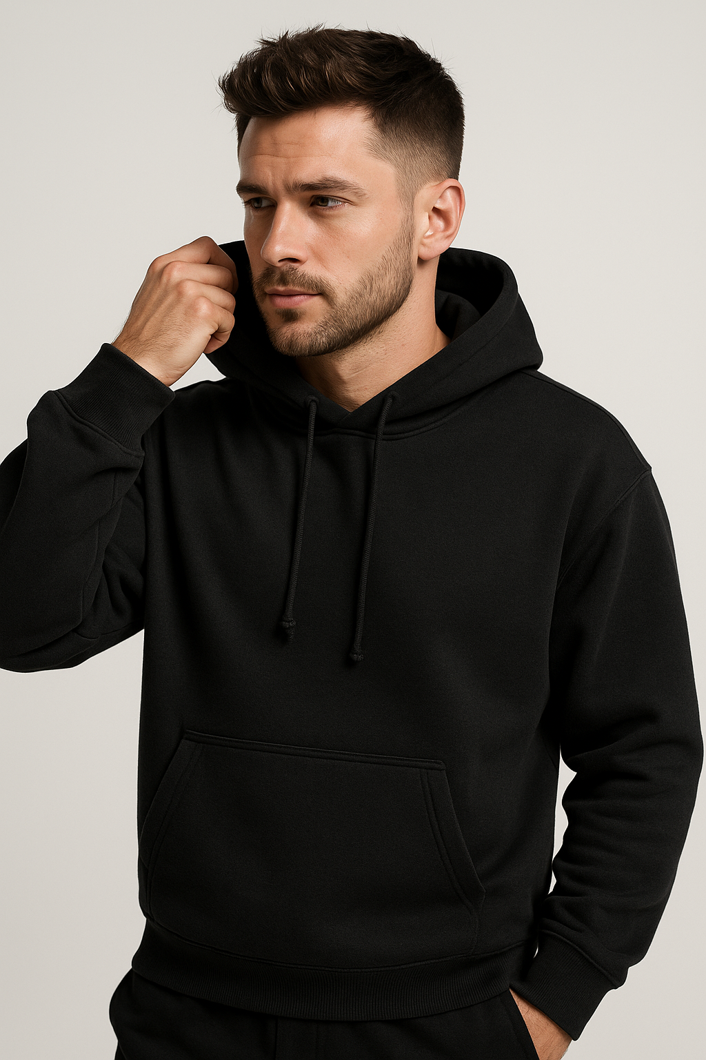 Pack of 2 Basic Charcoal & Black Hoodies