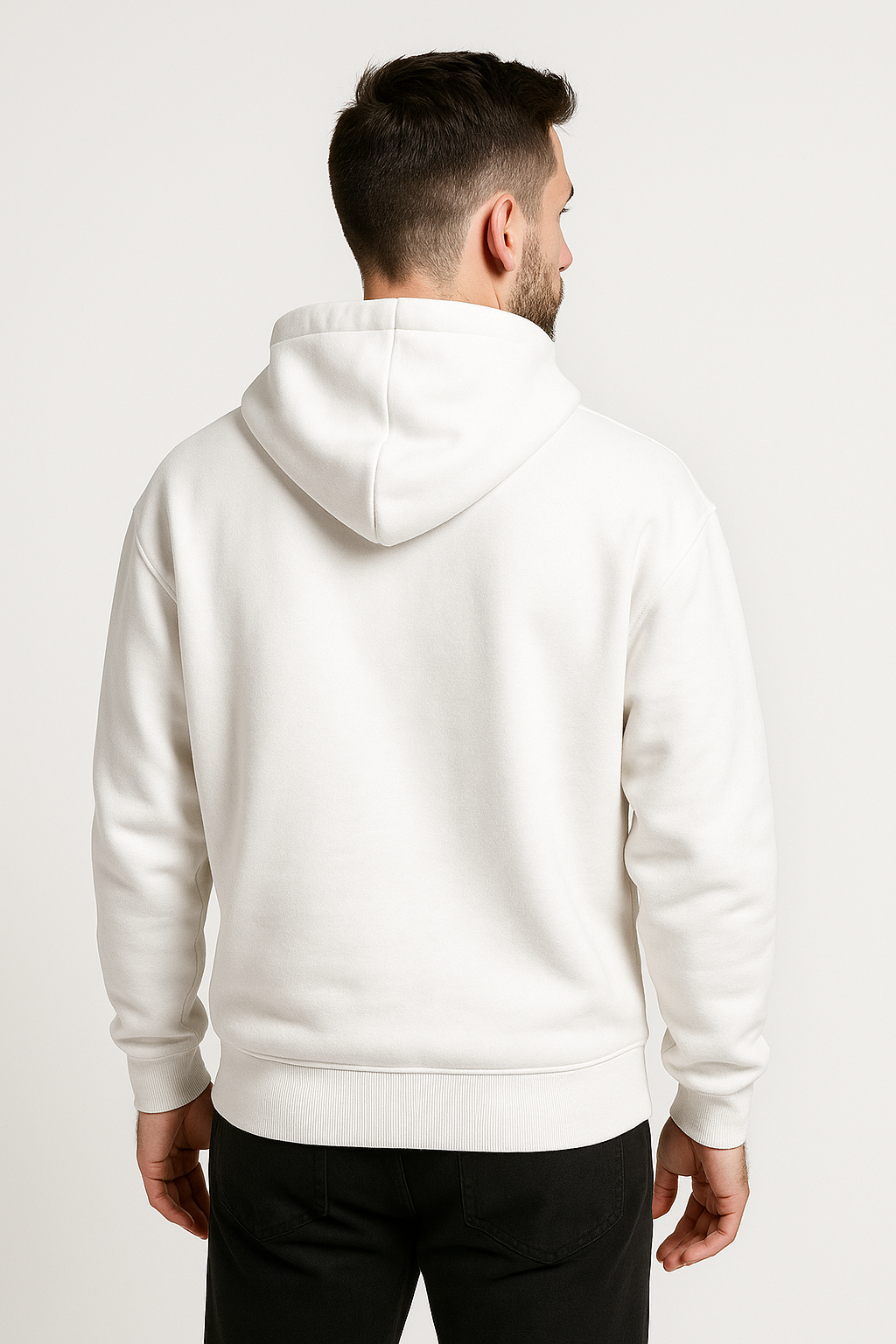 Pack of 2 Basic Black & White Hoodies
