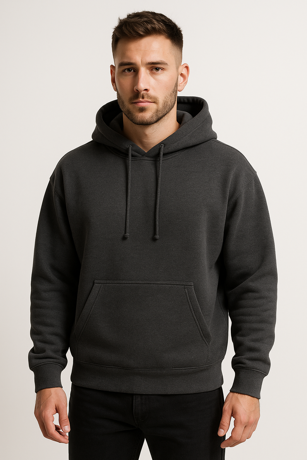 Pack of 2 Basic Charcoal & Grey Hoodies