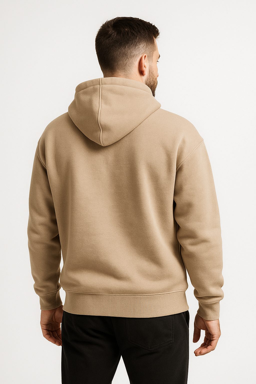 Pack of 2 Basic Gray & Beige Hoodies