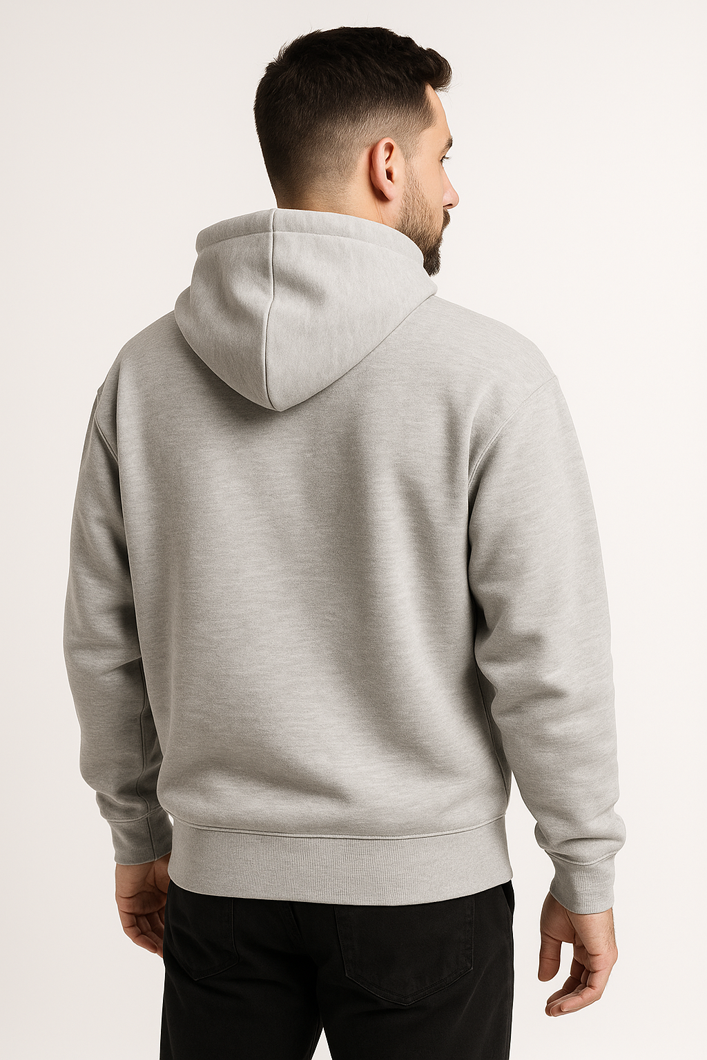Pack of 2 Basic Gray & Beige Hoodies