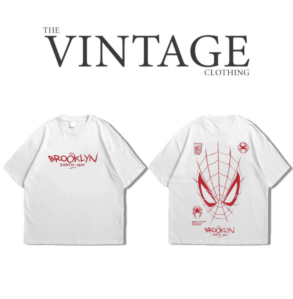 Brooklyn Oversized Dropshoulder Tee - DTF Printed Tshirt for Men and Women