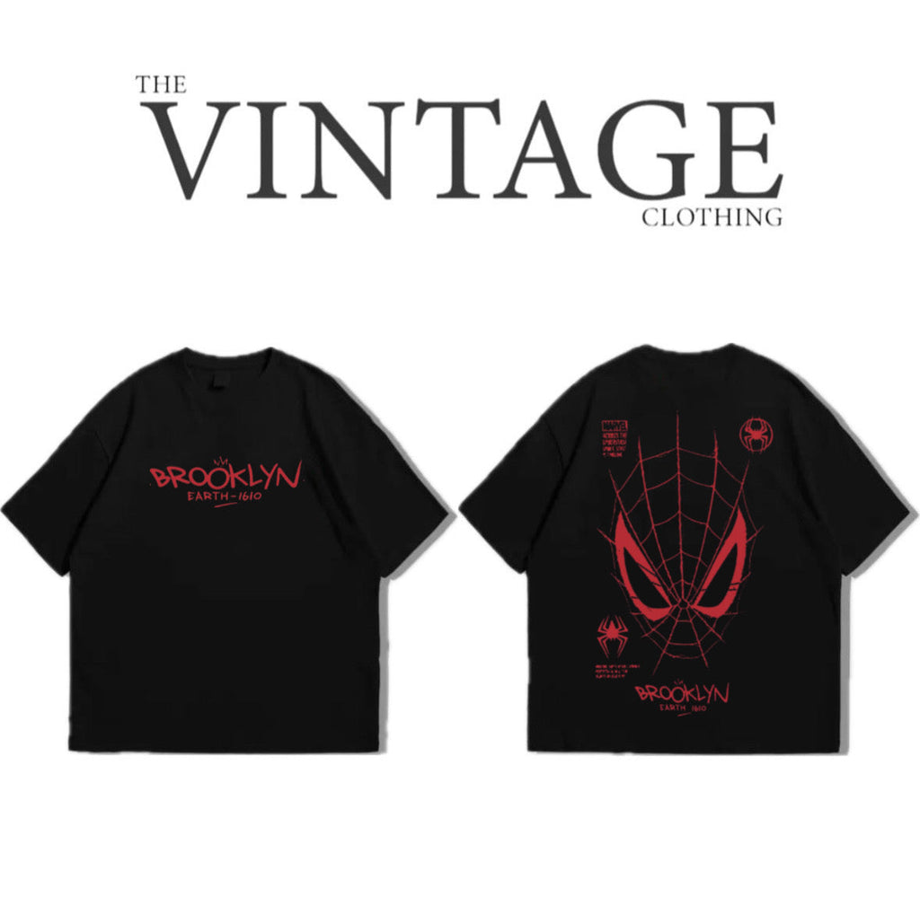 Brooklyn Oversized Dropshoulder Tee - DTF Printed Tshirt for Men and Women