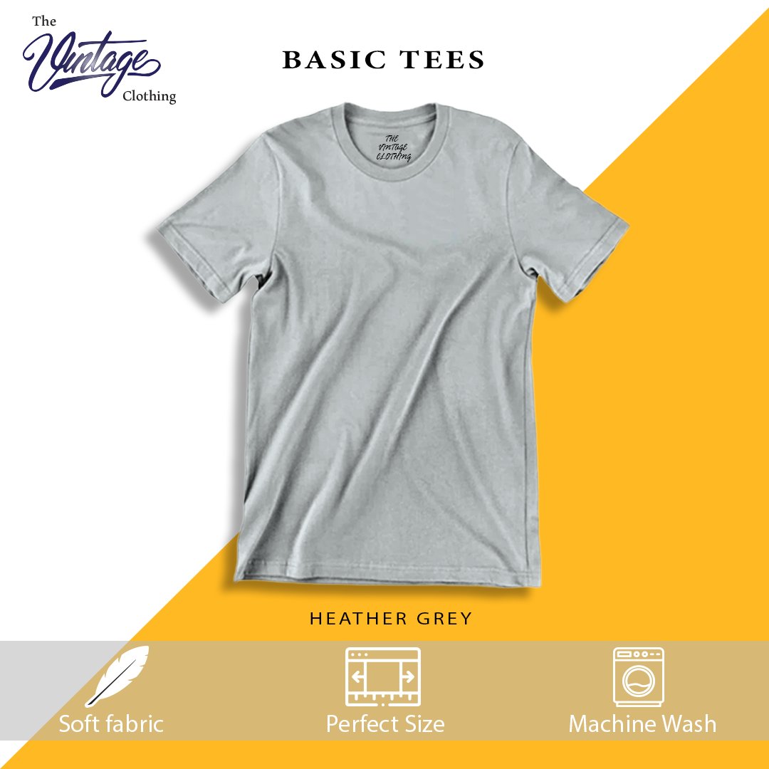 Pack of 3 plain Half sleeves T-Shirt