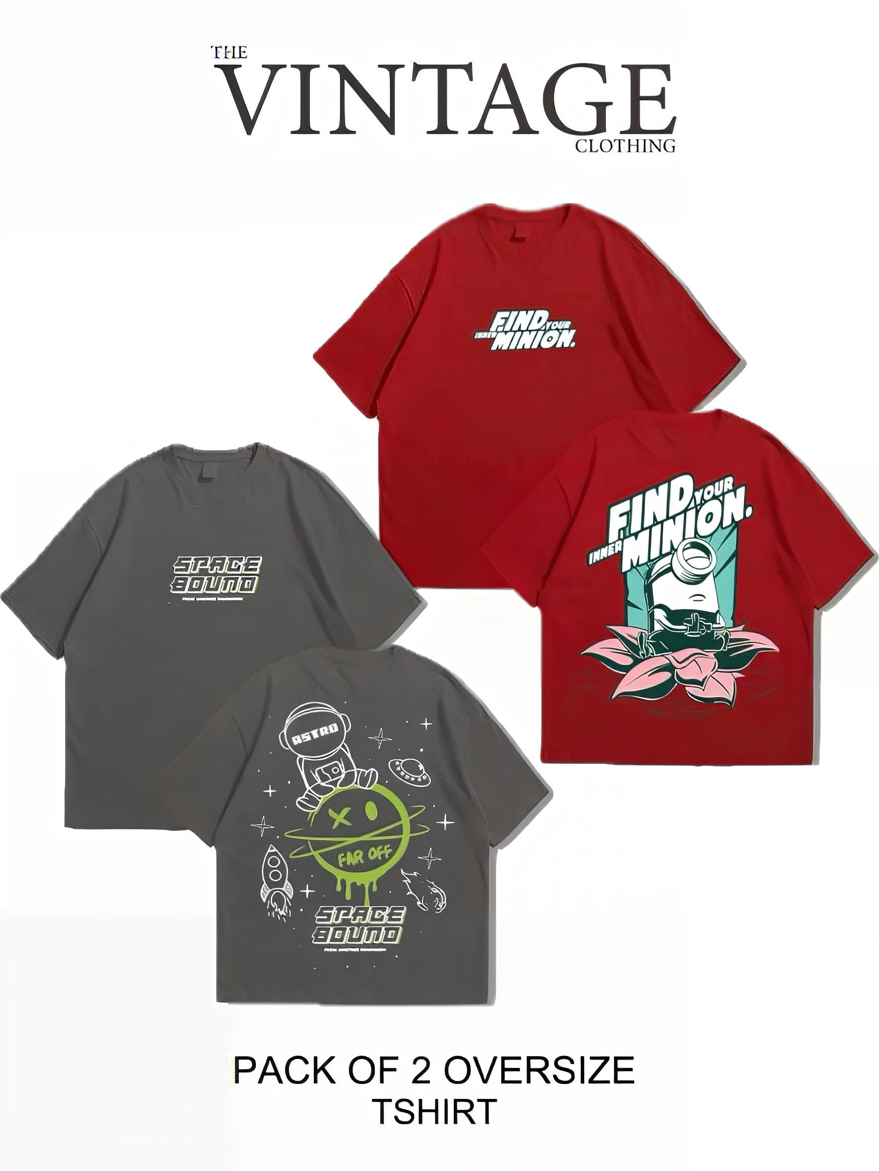 Oversized Dropshoulder Graphic DTF Printed Tshirt For Men and Women