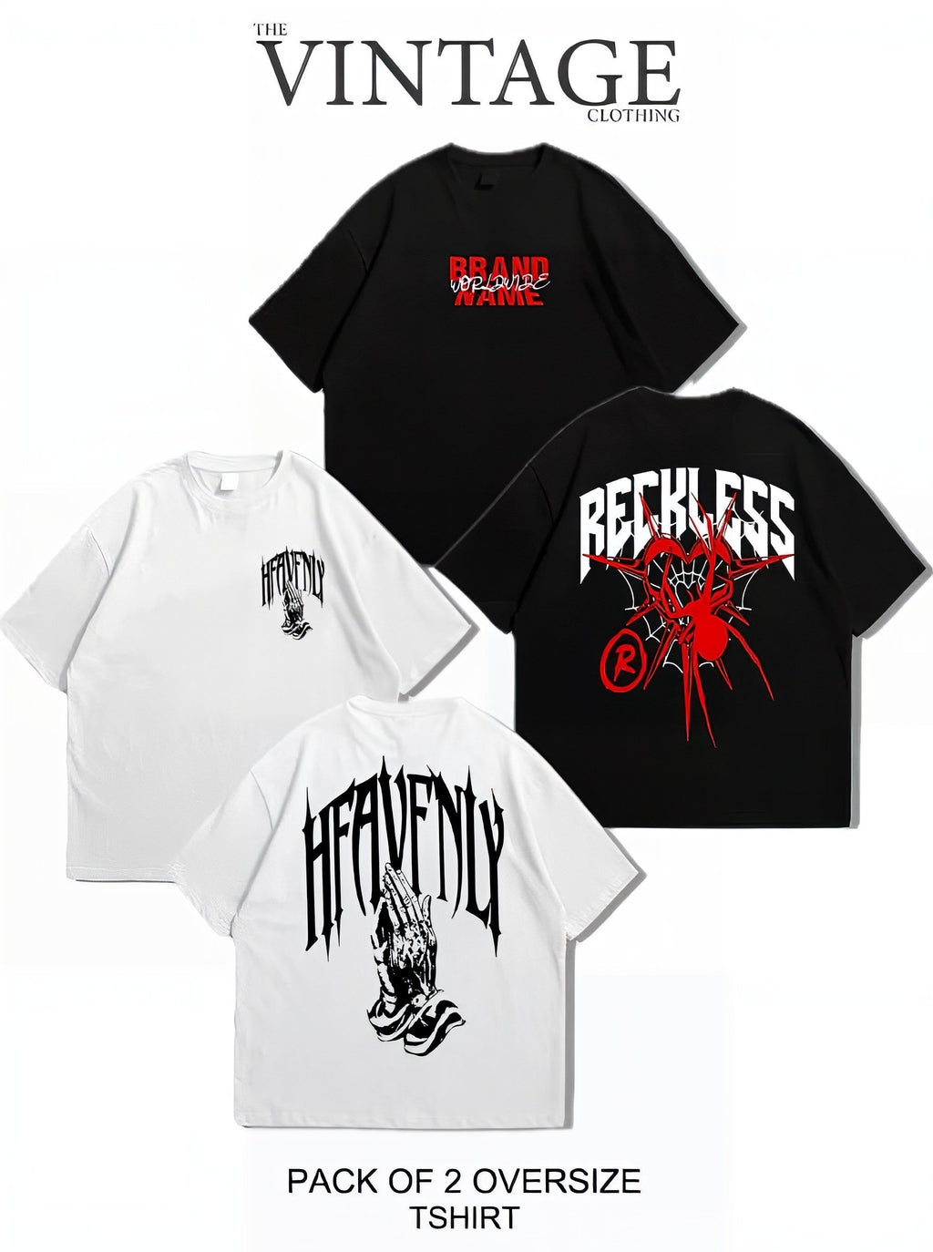 Oversized Dropshoulder Graphic DTF Printed Tshirt For Men and Women