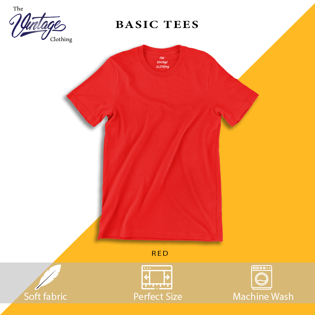 Pack of 3 plain Half sleeves T-Shirt