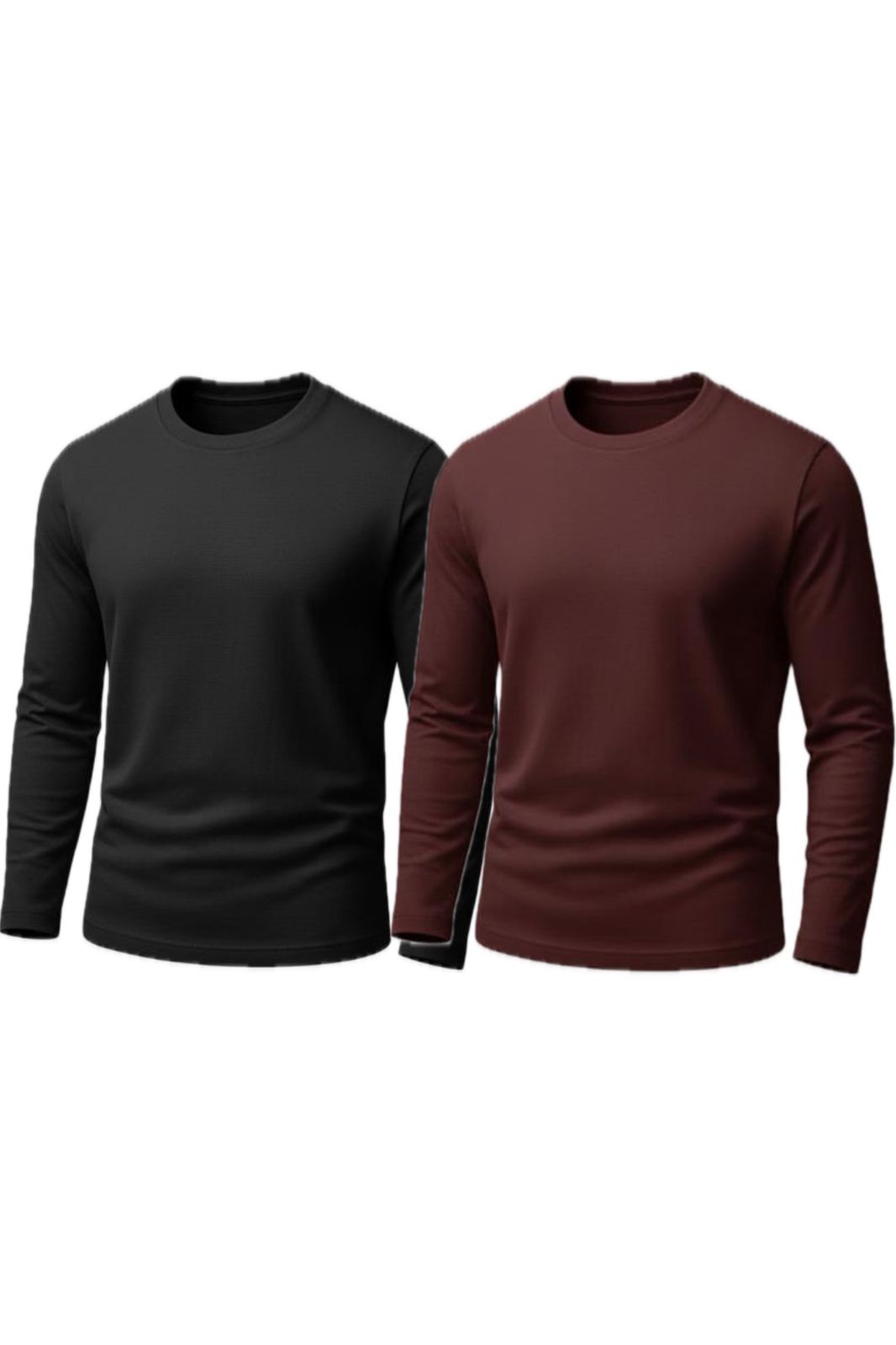 Pack of 2 Men’s Full Sleeves T-Shirts