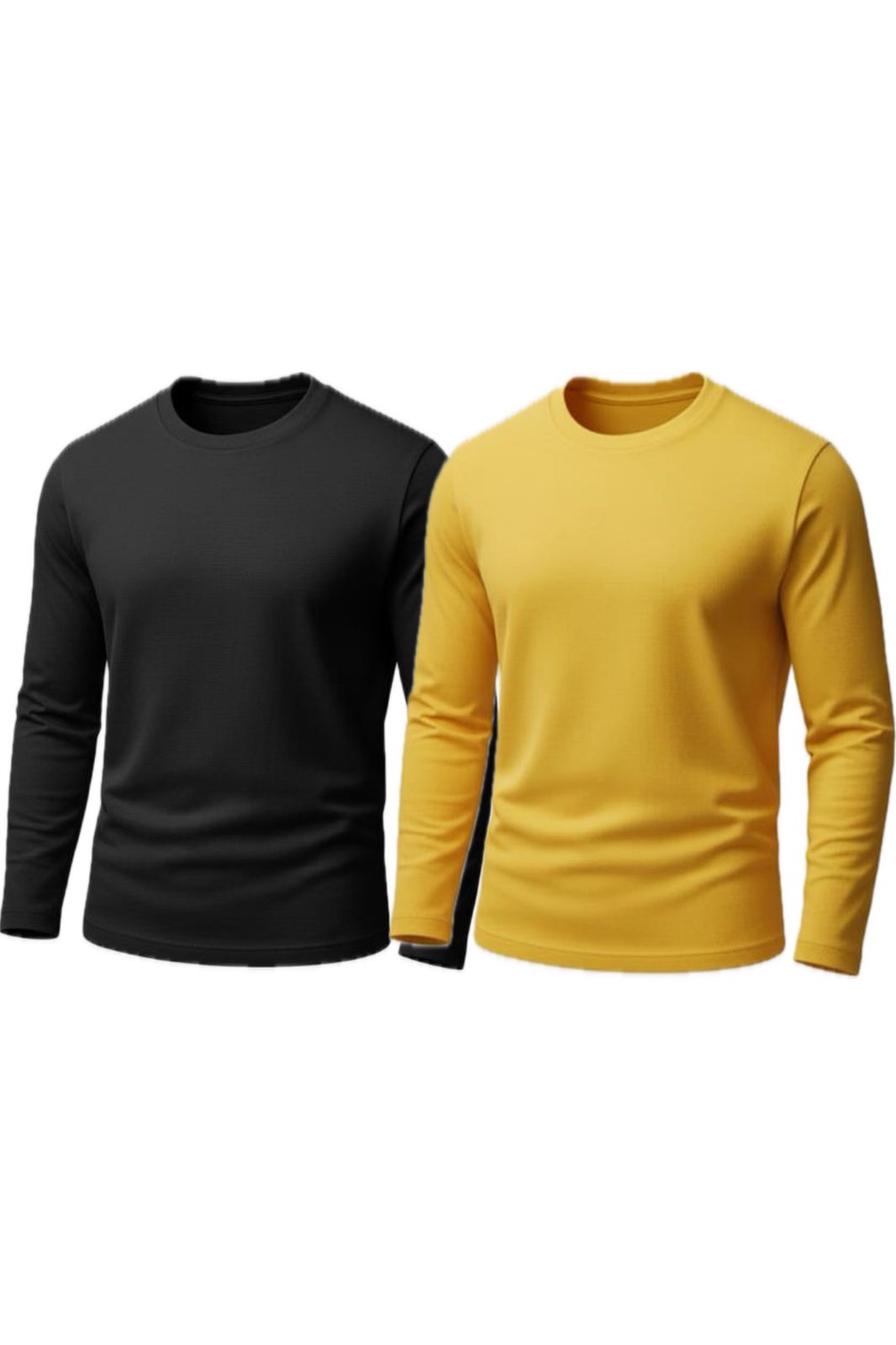 Pack of 2 Men’s Full Sleeves T-Shirts