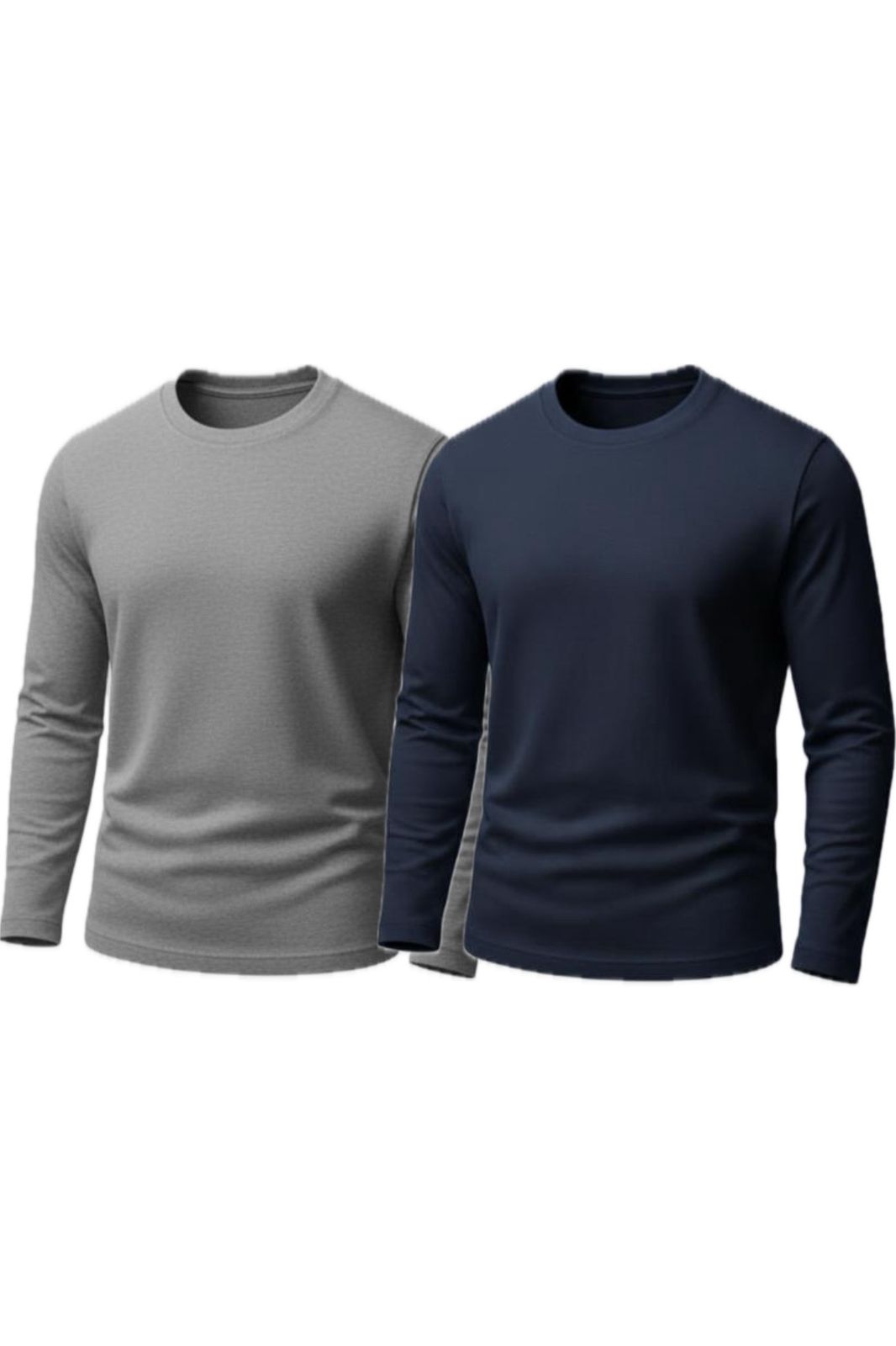 Pack of 2 Men’s Full Sleeves T-Shirts