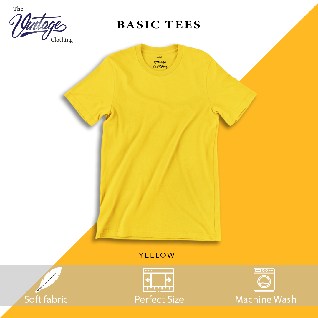 Pack of 2 plain Half sleeves T-Shirts