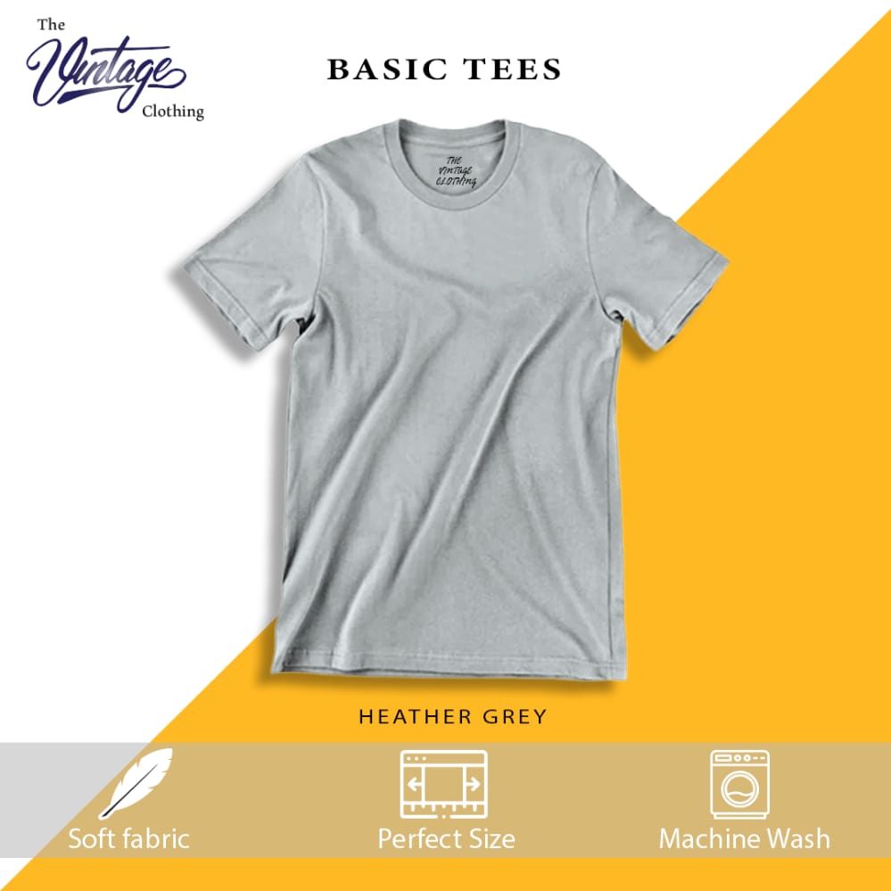 Pack of 4 plain Half sleeves T-Shirt