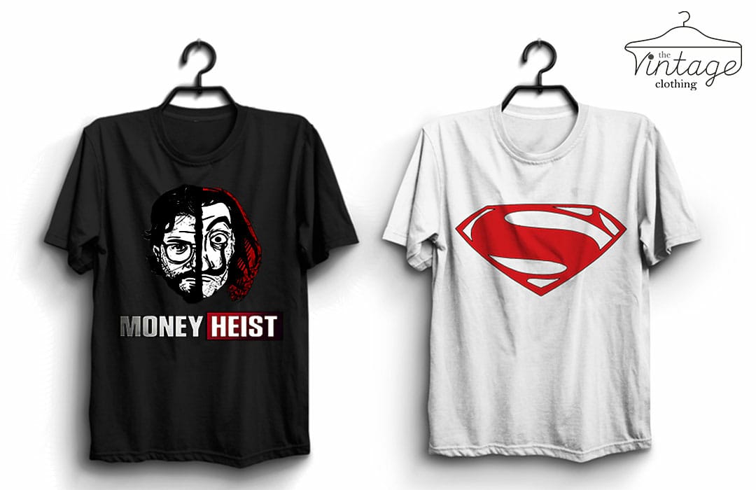 Pack of 2 Printed T-Shirt